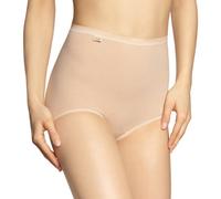 Sloggi Womens Basic+ Maxi 2P 2 Pack - Beige Cotton - Size Large