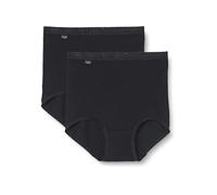 Sloggi Maxi Briefs Knickers Basic+ Cotton High Rise 2 Pack 96% Womens Brief