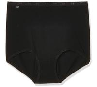 Sloggi Womens Basic+ Maxi 3 Pack Briefs - Black Cotton - Size 5XL