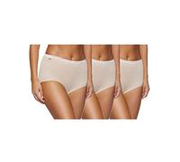 Sloggi Women's Basic+ Maxi Brief 3 Pack, Skin, 30