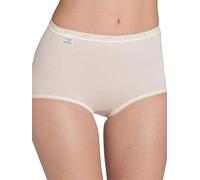 Sloggi Women's Basic+ Maxi Briefs – Polyamide – Yellow – Size Medium