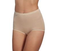 Sloggi Womens Basic+ Maxi Briefs - Beige Cotton - Size 6XL