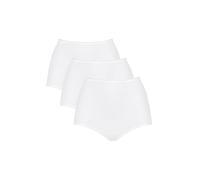 Sloggi Women's Basic+ Maxi Briefs, Cotton, White, Size 6XL