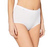 Sloggi Womens Basic+ Maxi Briefs - White Cotton - Size X-Large