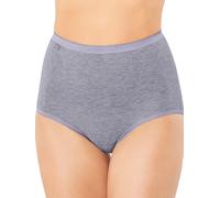 Sloggi Womens Basic+ Maxi Briefs - Grey Cotton - Size 8XL