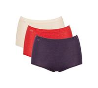 Sloggi Women's Basic+ Maxi C3P Holiday Briefs, MULTI-COLOUR, 14