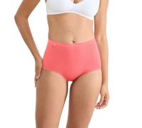 Sloggi Women's Basic+ Maxi C4P Briefs, Red-Dark Combination, 52 (Pack of 4)