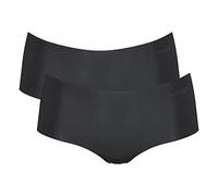 Sloggi Women's Midi Briefs Basic+ – 3 Pack, 95% Cotton, Black, 4XL