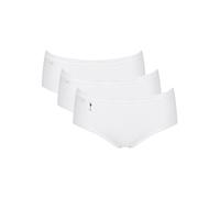 Basic+ Pearl Midi 3 Pack Briefs White Pearl White XL - 16