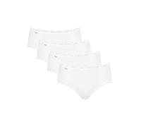 (20) Basic 4 Pack Midi Brief, White