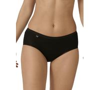 Sloggi Womens Basic+ Midi Briefs - Black Fabric - Size Large