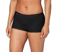 Sloggi Womens Basic+ Short - Black Cotton - Size Large