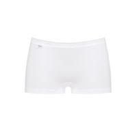 Sloggi Short Briefs Basic+ - Lightweight 95% Cotton - White - Size 14