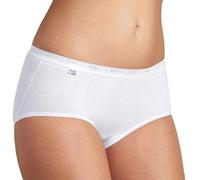 Sloggi Basic+ Midi Brief, Cotton, Plain, Offer 3+ 1 free, in 4 Different Colour