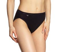 sloggi Women's Basic+ Tai 2P Hikini, Black, 8 (Pack of 2)