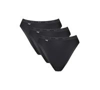 Sloggi Women's Basic+ Tai 3 Pack Brief, Black, 18 (Pack of 3)