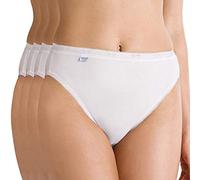 Sloggi Basic+ Tai Brief Ladies Cotton Rich Knickers Underwear (4 PACK)