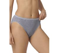 Sloggi Womens Basic+ Tai Briefs - Grey Cotton - Size Small