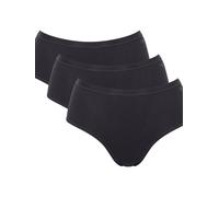 Sloggi Womens Brief - Black Polyamide - Size Small