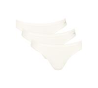 Sloggi Womens Brief - White Polyamide - Size X-Small