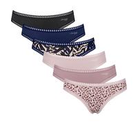 Sloggi Women's Briefs, 6-Pack - GO CRUSH Mini C6P, Underwear, Stretch Cotton...