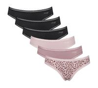 Sloggi Women's Briefs, 6-Pack - GO CRUSH Mini C6P, Underwear, Stretch Cotton...