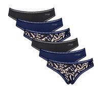 Sloggi Women's Briefs, 6-Pack - GO CRUSH Mini C6P, Underwear, Stretch Cotton...
