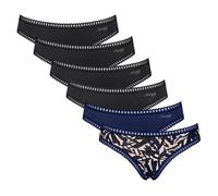 Sloggi Women's Briefs, 6-Pack - GO CRUSH Mini C6P, Underwear, Stretch Cotton...