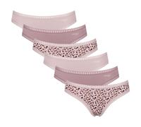 Sloggi Women's Briefs, 6-Pack - GO CRUSH Mini C6P, Underwear, Stretch Cotton...