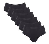 Sloggi Women's Briefs, 6-Pack - GO Daily Cotton Midi 6P, Underwear, Stretch