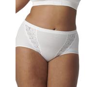 Sloggi Women's Chic Maxi Brief , White - White, 14 (Manufacturer Size: 42) Pack of 4