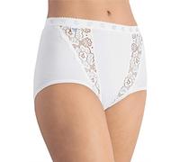 Sloggi Women's Chic Maxi Brief , White - White, 24 (Manufacturer Size: 52) Pack of 4