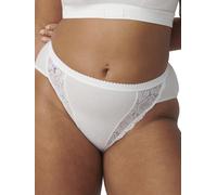 Sloggi Women's Chic Tai Brief Size 14 (Manufacturer Size: 42) pack of 4 - White