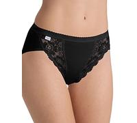 Sloggi Women's Chic Tai Brief Size 12 pack of 4 - Black