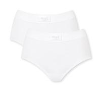 Sloggi Women's Double Comfort Maxi 2P Briefs, WHITE, 12