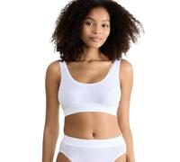 Sloggi Sports Bra Double Comfort T Top - Soft Cup 95% Cotton - White FR 40