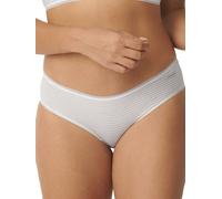 Sloggi Womens Ever Fresh Plus Hipster - White Cotton - Size Medium