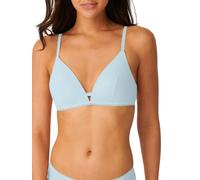 Sloggi Womens Ever Fresh Plus Padded Bralette - Blue Cotton - Size Small