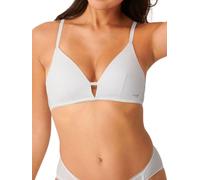 Sloggi Women's Ever Fresh Plus Padded Bra, White, XS UK