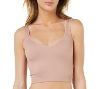 Sloggi Women's Ever Infused Aloe Crop Top Bustier, Foggy Mauve, XS