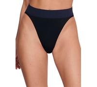 Sloggi Womens EVER Infused Aloe High Leg Briefs - Black Polyamide - Size X-Small