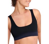 Sloggi Womens Ever Infused Aloe Top - Black Polyamide - Size Medium