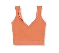 Sloggi Women's Ever Infused Multi Crop Top Bustier, Apricot Brandy, M