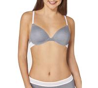 Sloggi Womens Everfresh T Shirt Bra - Grey Cotton - Size 32C
