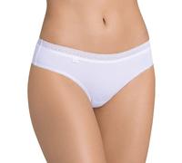 Sloggi Women's Evernew Lace Brazil Panty Brief, White - Weiß (WHITE 03), 8 (Manufacturer Size: 36)