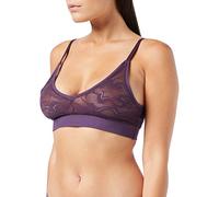 sloggi Women's GO Allround Lace Bralette Bralet, Plum, One