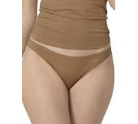 Sloggi Womens GO Brazil 2 Pack Briefs - Brown Cotton - Size Medium