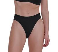 Sloggi Women's GO Casual High leg 3P Briefs, BLACK, S