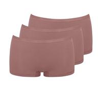 Sloggi Womens Go Daily Cotton Short 3p, Cacao, XXL UK