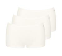 Sloggi Womens Go Daily Cotton Short 3p, Silk White, XXL UK